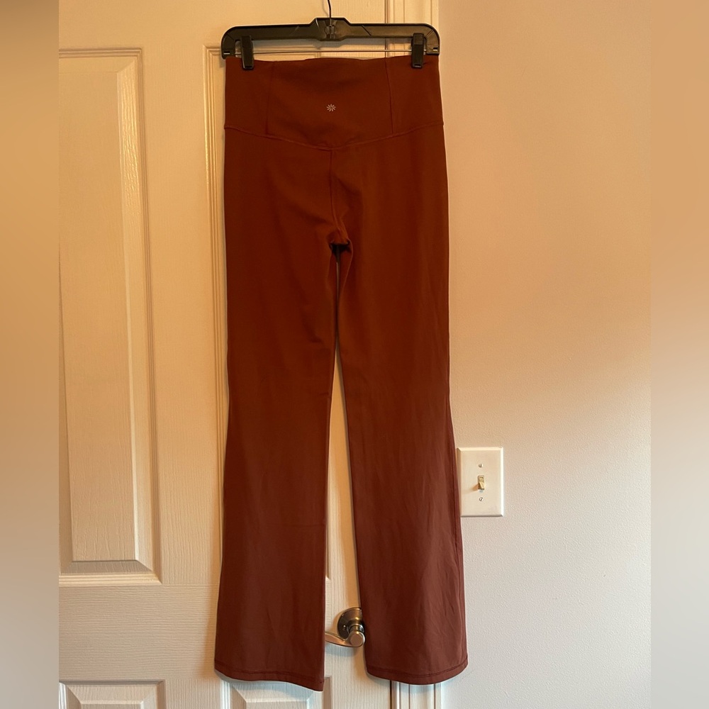 Athleta Ancient Mahogany Brown Elation Split Flare Pant - Picture 7 of 12